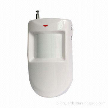 Wireless Dual-PIR Detector, LED On/Off Optional, Anti-tamper, Adjustable Sensitivity, OEM&ODM